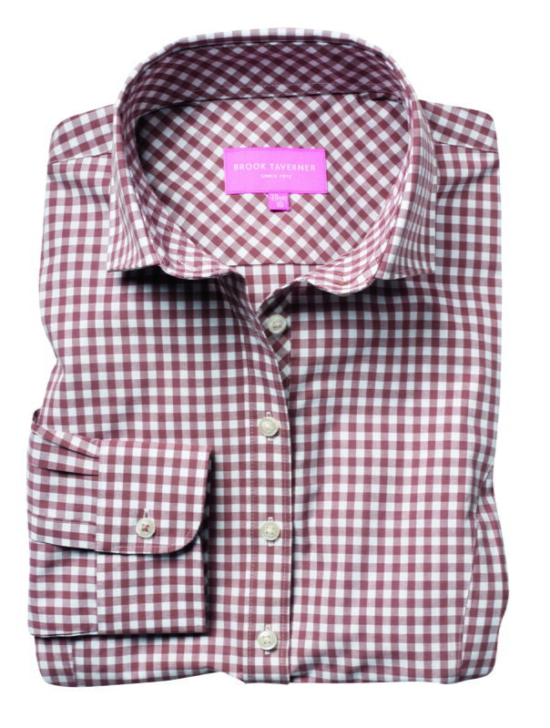 Dámská károvaná košile Kansas Tailored Fit Brook Taverner Dámská károvaná košile Kansas Tailored Fit Brook Taverner