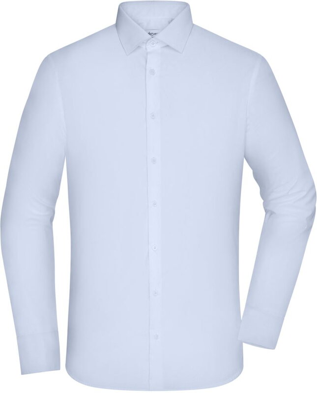 Pánská košile ze smíšeného popelínu s dlouhým rukávem Slim fit Daiber James & Nicholson Pánská košile ze smíšeného popelínu s dlouhým rukávem Slim fit Daiber James & Nicholson