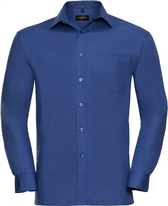 Russell pánská business košile popelín dlouhý rukáv s kapsičkou Classic fit Russell pánská business košile popelín dlouhý rukáv s kapsičkou Classic fit