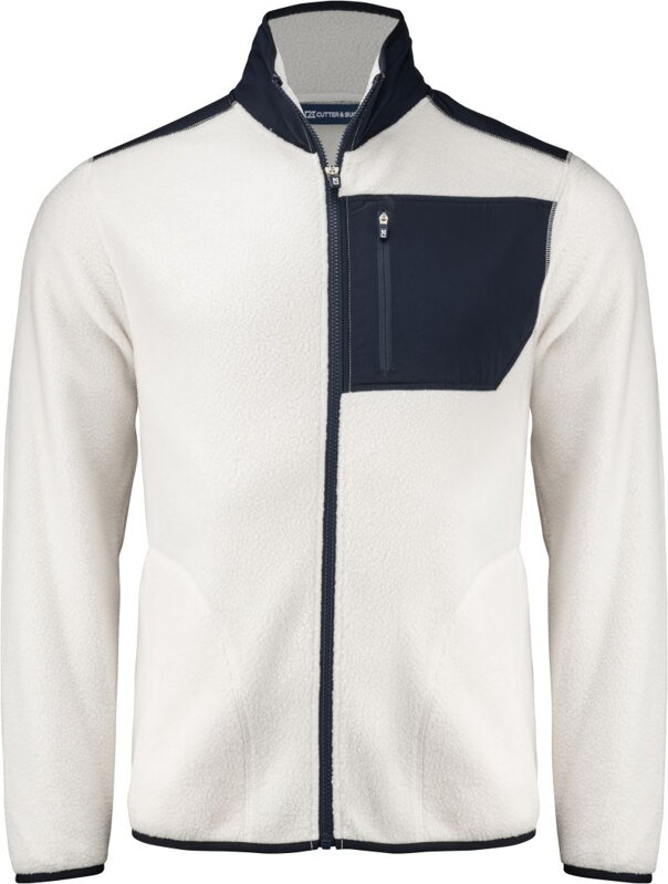 Cutter&Buck hřejivá pánská flísová bunda na zip Cascade Sherpa