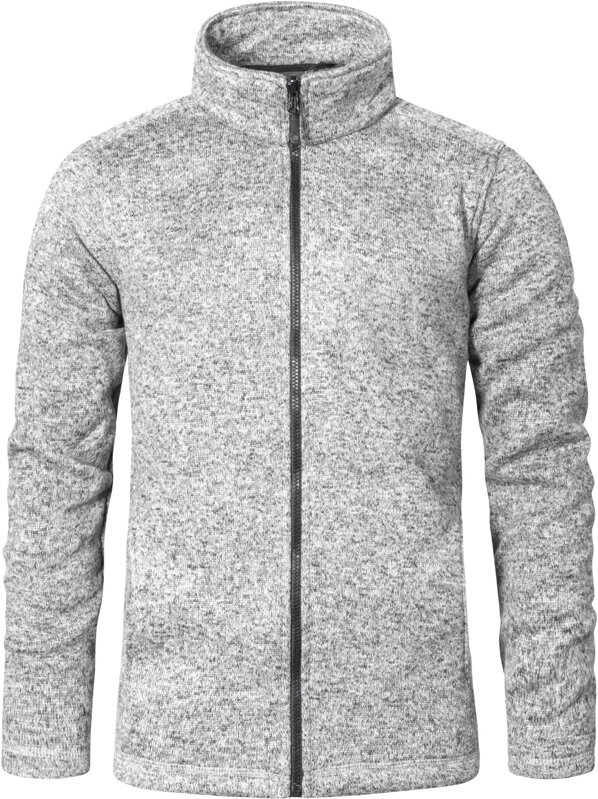 Pánská fleece pletená bunda na zip Promodoro Pánská fleece pletená bunda na zip Promodoro