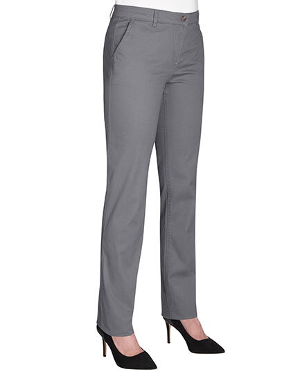 Dámské kalhoty Houston elastické Slim fit Chino Brook Taverner Běžná délka 73 cm