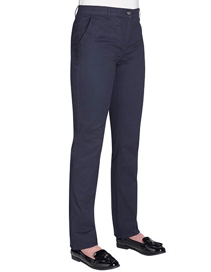 Dámské kalhoty Houston elastické Slim fit Chino Brook Taverner Nezakončená délka 91 cm