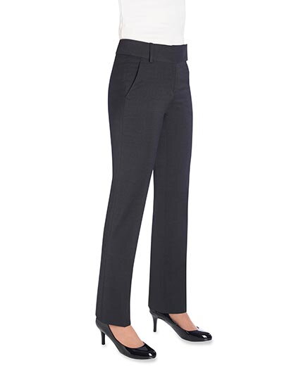 Dámské Tailored fit elegantní kalhoty Genoa Brook Taverner - Nezakončené 91cm