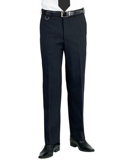 Pánské Tailored fit elegantní kalhoty Mars Brook Taverner - Nezakončené 91 cm