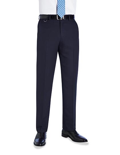 Pánské Tailored fit elegantní kalhoty Mars Brook Taverner - Nezakončené 91 cm Pánské Tailored fit elegantní kalhoty Mars Brook Taverner - Nezakončené 91 cm