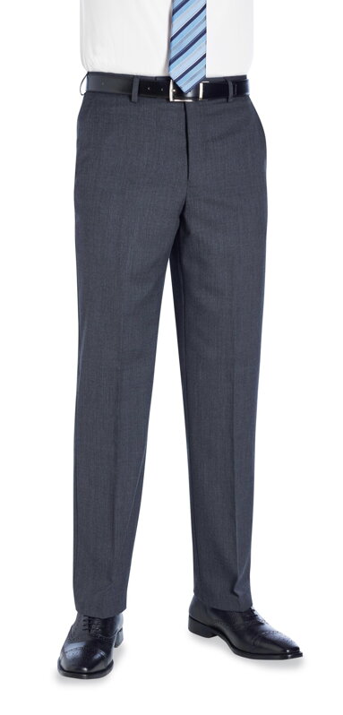 Pánské kalhoty k obleku Aldwych Tailored Fit Brook Taverner - Nezakončená délka 92 cm 