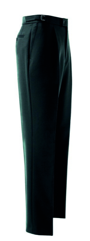 Pánské společenské kalhoty se vzorem rybí kost Brook Taverner - Běžná délka 80 cm