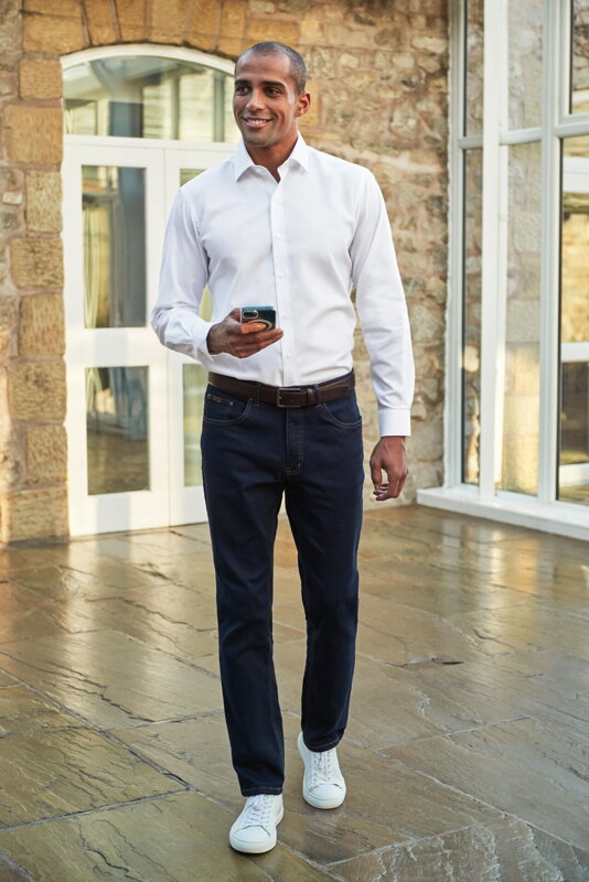 Pánské džíny Boulder Tailored Fit Brook Taverner - Nezakončená délka 92 cm Pánské džíny Boulder Tailored Fit Brook Taverner - Nezakončená délka 92 cm