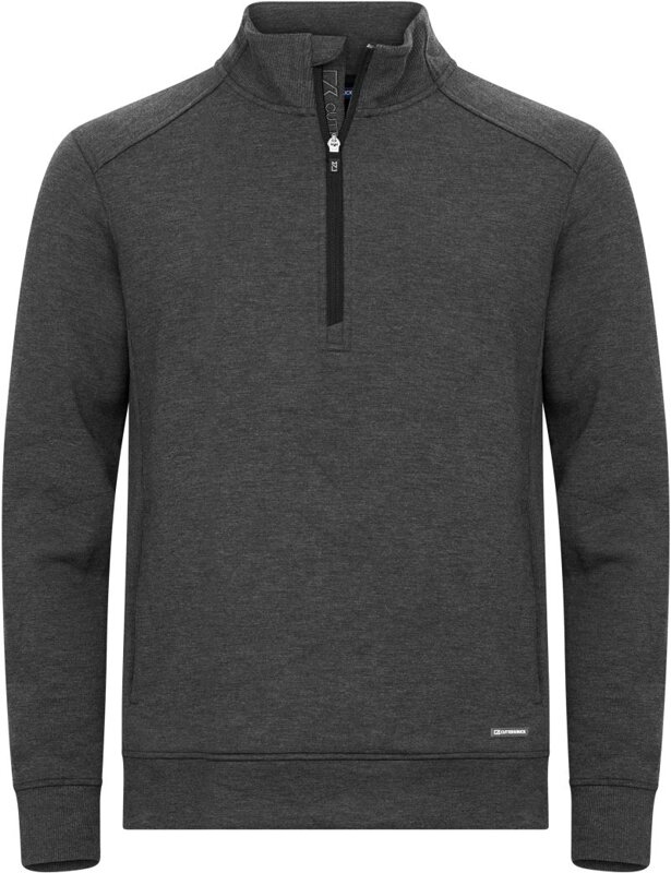 Elegantní pánská mikina se stojáčkem a zipem do 1/4 Pemberton Cutter&Buck