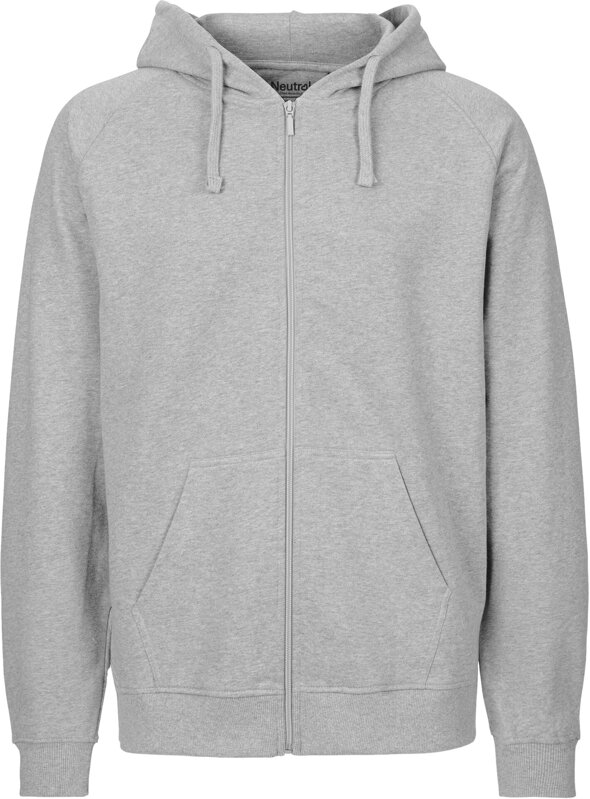 Pánská mikina s kapucí na zip z bio bavlny Neutral Pánská mikina s kapucí na zip z bio bavlny Neutral
