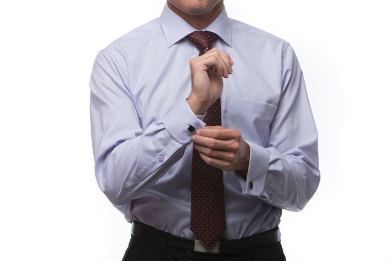 Zkrácení rukávů košile s manžetou