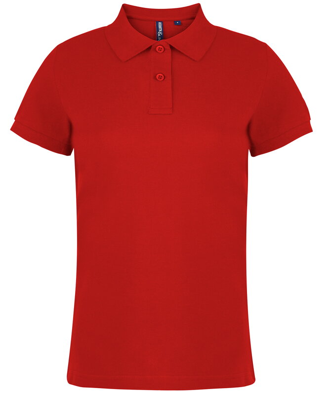 Dámské polo z česané bavlny od ASQUITH&FOX Dámské polo z česané bavlny od ASQUITH&FOX