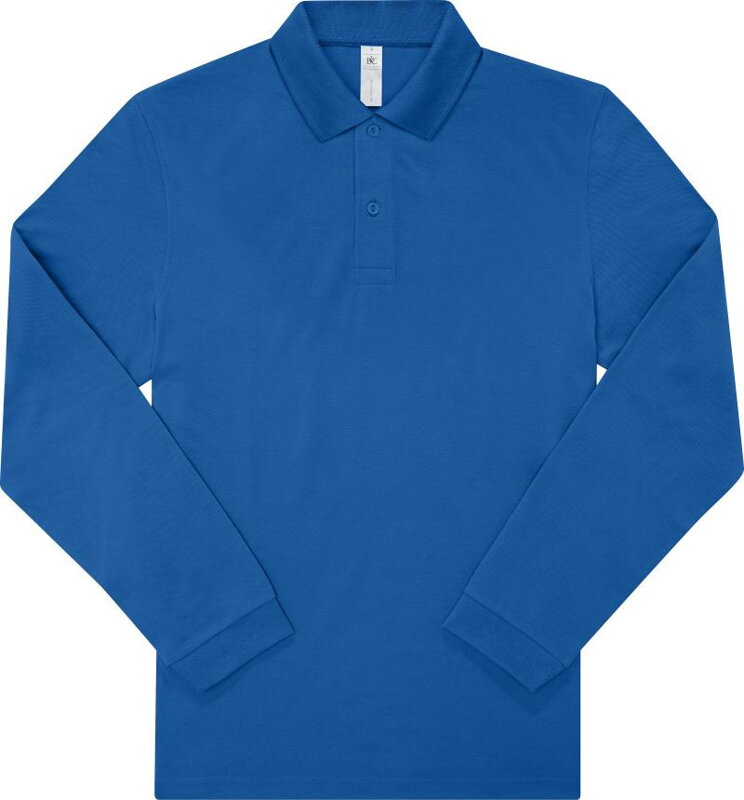 Pánské piqué polo s dlouhým rukávem B&C Pánské piqué polo s dlouhým rukávem B&C