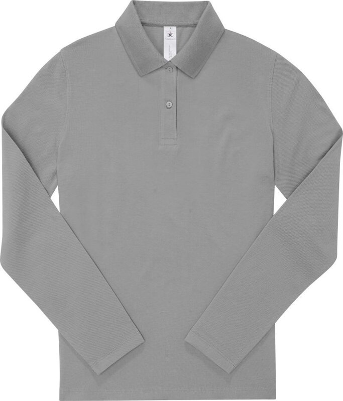 Dámské piqué polo s dlouhým rukávem B&C Dámské piqué polo s dlouhým rukávem B&C