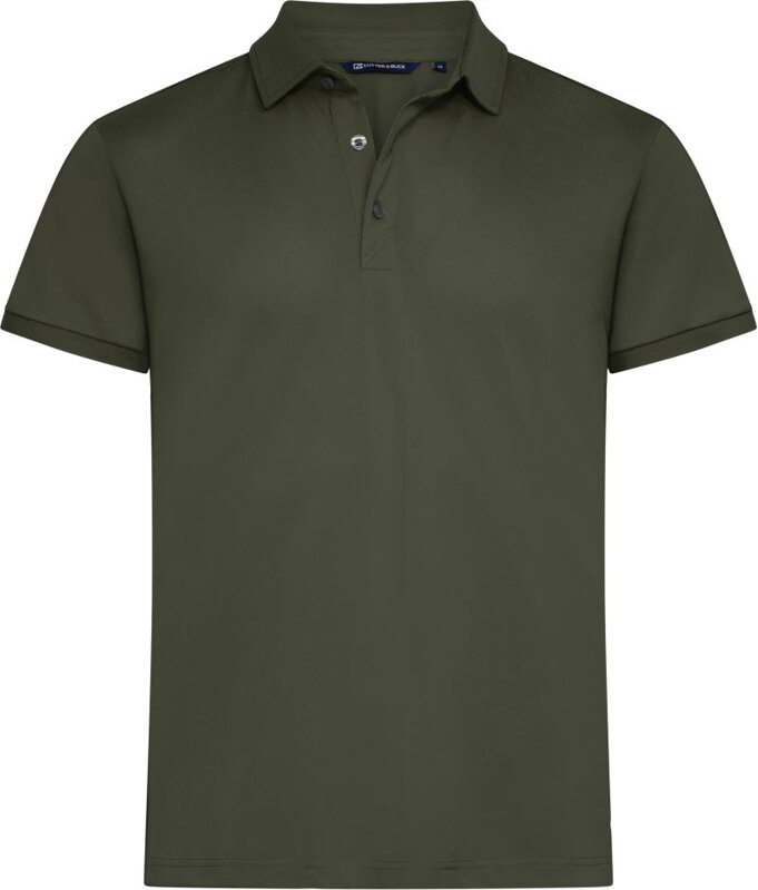 Pánské jednobarevné funkční polo Virtue solid Cutter & Buck