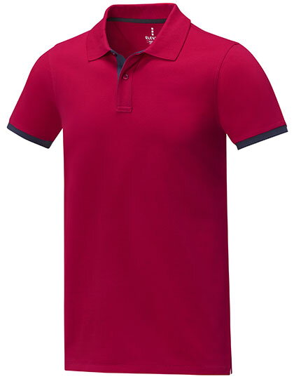 Pánské bavlněné piqué polo s kontrastními prvky ELEVATE Pánské bavlněné piqué polo s kontrastními prvky ELEVATE