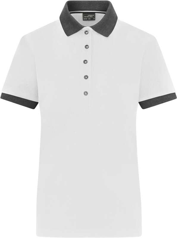 Dámské kontrastní bavlněné polo James & Nicholson Dámské kontrastní bavlněné polo James & Nicholson