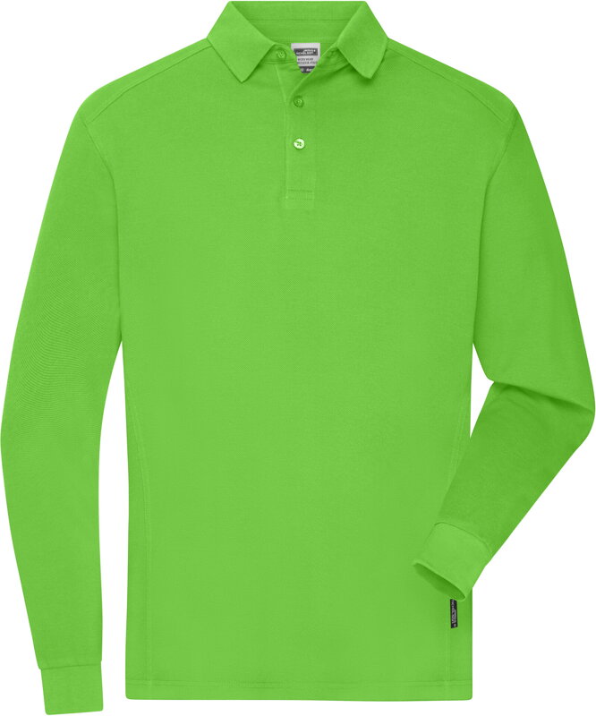 Pánské pracovní polo s dlouhým rukávem James & Nicholson Pánské pracovní polo s dlouhým rukávem James & Nicholson