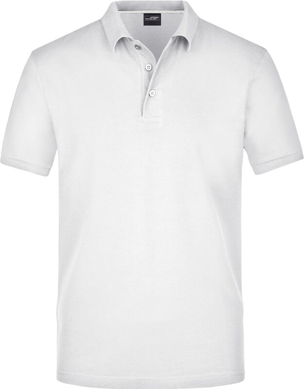 Pánské piqué polo z bavlny 3 knoflíky krátký rukáv James Nicholson Pánské piqué polo z bavlny 3 knoflíky krátký rukáv James Nicholson