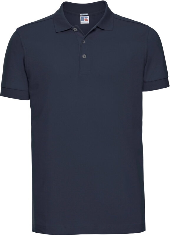 Russell pánské elastické polo bavlna & Lycra® delší střih Slim fit