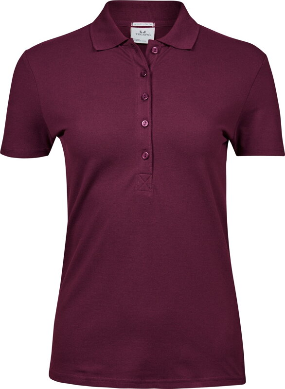 Tee Jays dámské elastické polo krátký rukáv zapínání 5 knoflíčků Tee Jays dámské elastické polo krátký rukáv zapínání 5 knoflíčků