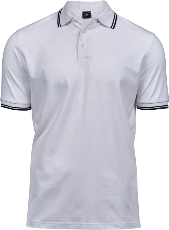 Tee Jays pánská polo košile krátký rukáv bavlna s elastanem mini piqué proužky Tee Jays pánská polo košile krátký rukáv bavlna s elastanem mini piqué proužky