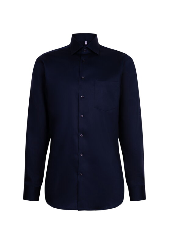 Seidensticker pánská tmavě modrá Regular fit košile Cover Easy Care