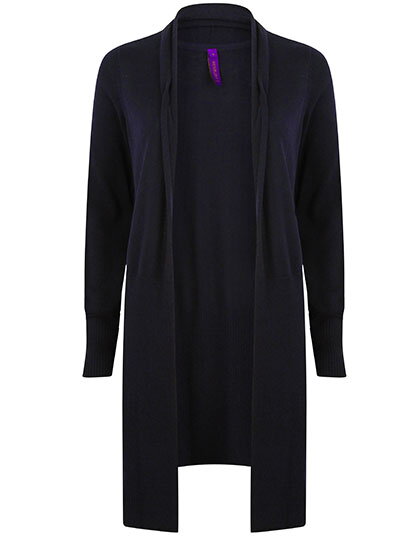 Dámský volný pletený cardigan dlouhý Henbury Dámský volný pletený cardigan dlouhý Henbury