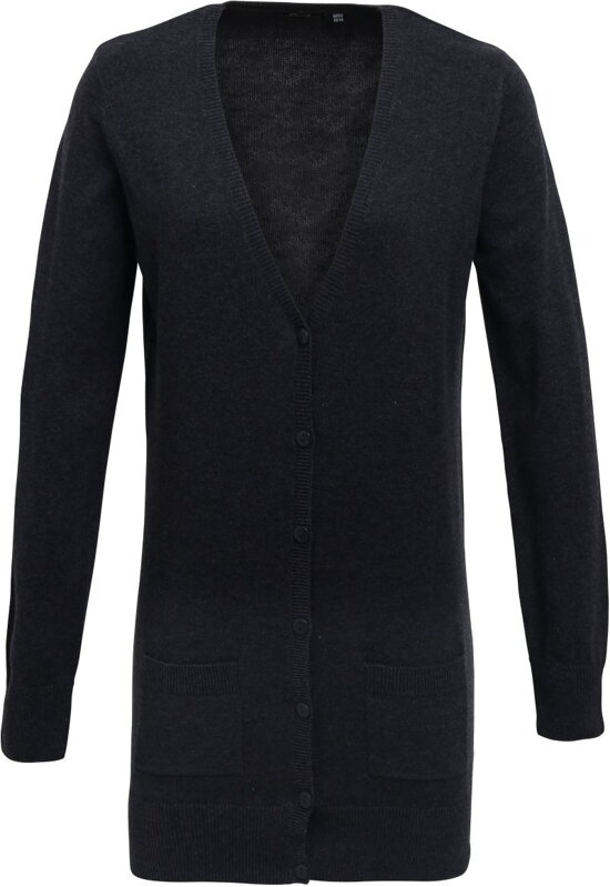 Dámský cardigan dlouhý na 7 knoflíků Dámský cardigan dlouhý na 7 knoflíků