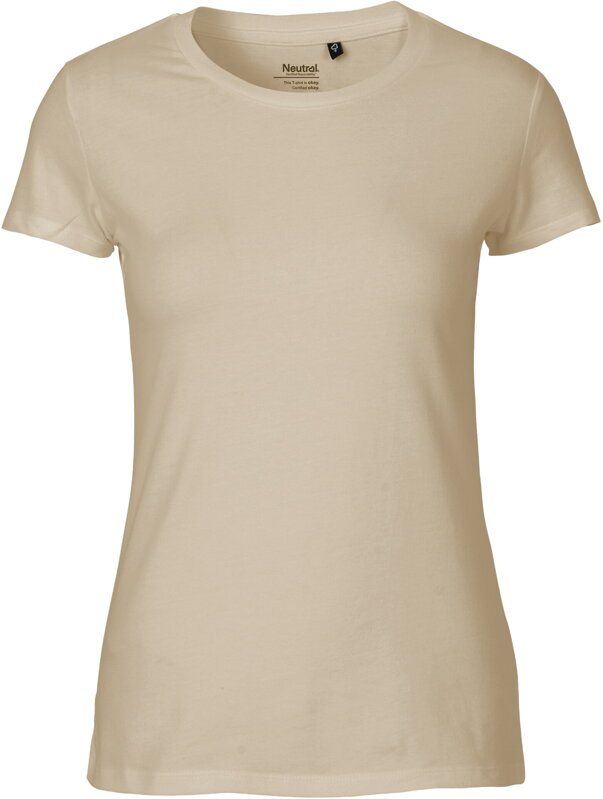 Dámské tričko z bio bavlny krátký rukáv Neutral