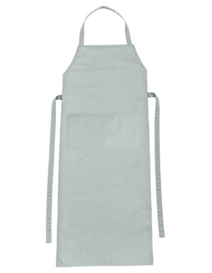 Laclová dlouhá zástěra s dělenou kapsou 110x75 cm CG Workwear Laclová dlouhá zástěra s dělenou kapsou 110x75 cm CG Workwear