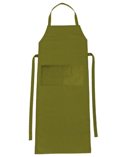 Dámská laclová zástěra s dělenou kapsou 90x75 cm CG Workwear Dámská laclová zástěra s dělenou kapsou 90x75 cm CG Workwear