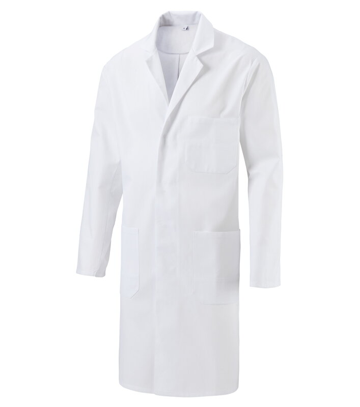 Unisex bílý doktorský plášť Exner